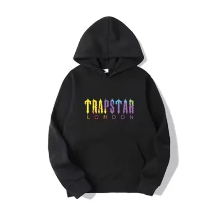 Felpa Nera Iconica Trapstar