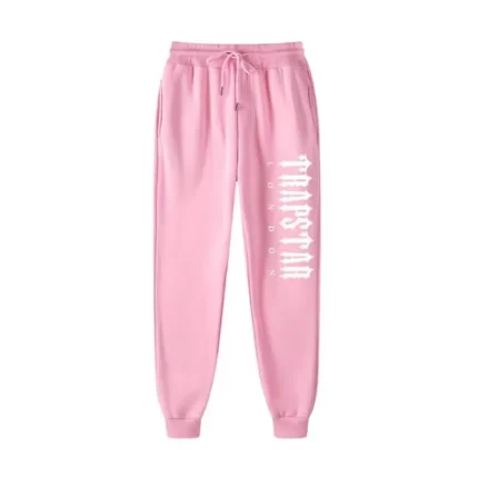 Pantaloni Pile Trapstar London Shining Rosa