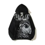 Felpa Trapstar X Ed Hardy Dbd Nera