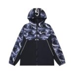 Giacca Stampata Hyperdrive Blu